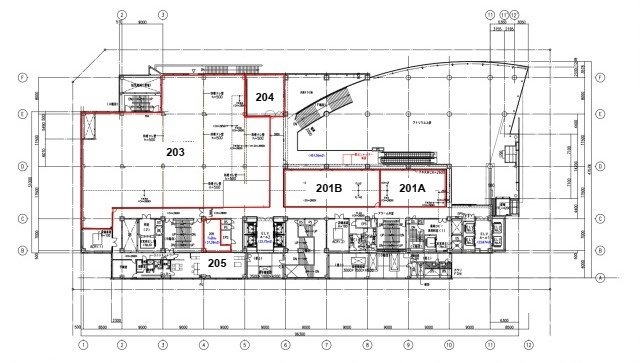 リーフみなとみらいビル201B 間取り図