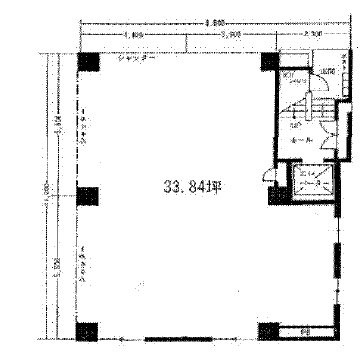 川口ビル1F 間取り図