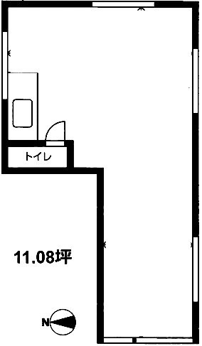 五十鈴ビル1F 間取り図