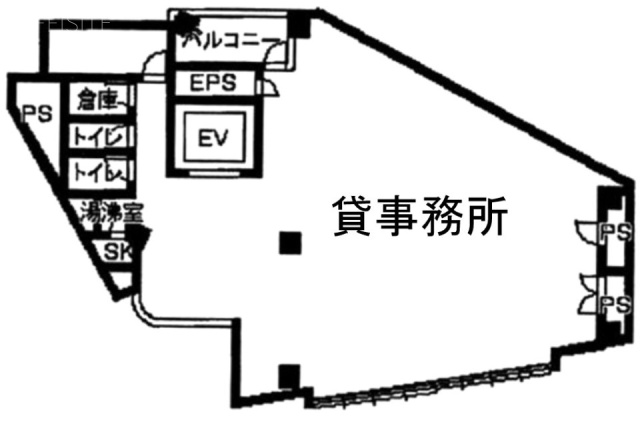 カゲオカビル8F 間取り図