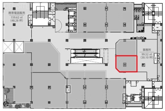 プレミアヨコハマ317 間取り図