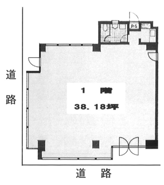 サンライズ青山ビル101 間取り図