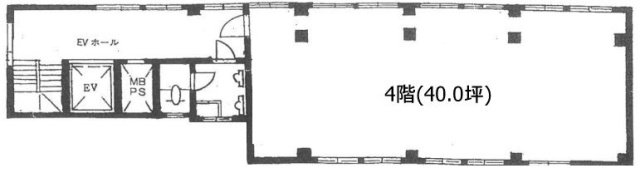 ハンドバッグ会館4F 間取り図