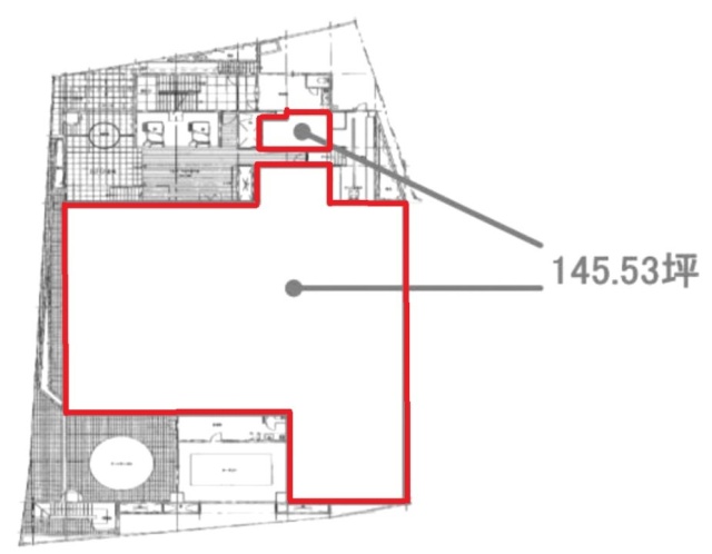 335中野新橋ビル1F 間取り図