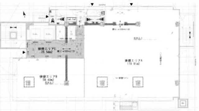 京王新宿追分第二ビル7F 間取り図
