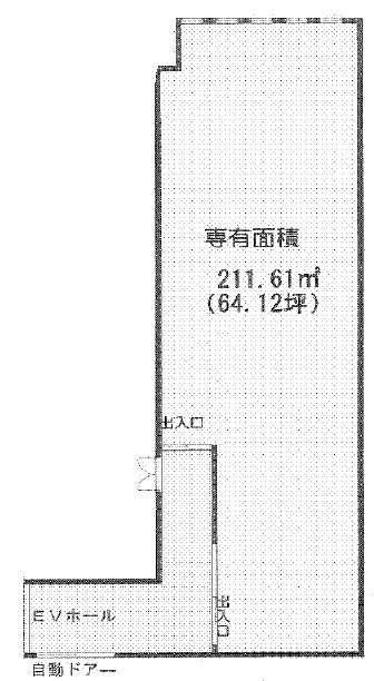 イーストコア曳舟一番館2F 間取り図