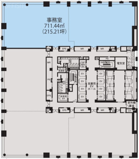 オリナスタワー19F 間取り図