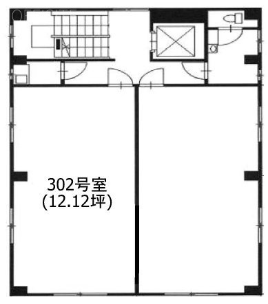 西澤ビル302 間取り図