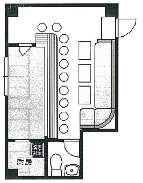 ライオンビル201 間取り図