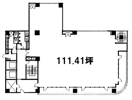 ユニゾ北上野二丁目ビル4F 間取り図