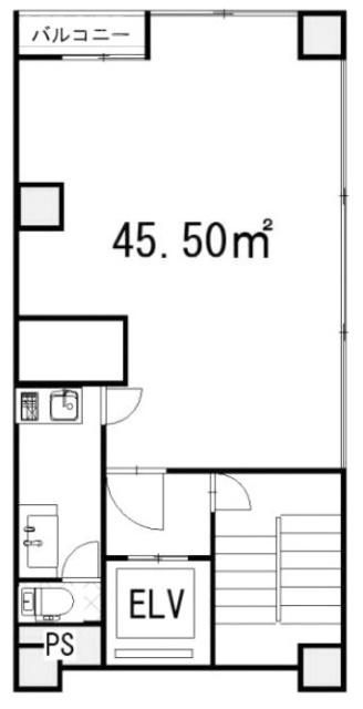 上嘉(かみよし)ビル5F 間取り図