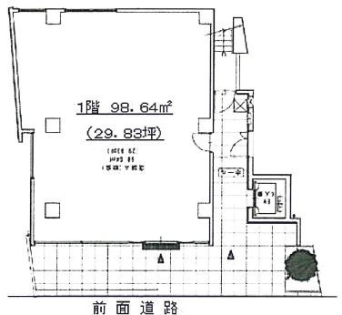 Reve南青山1F 間取り図