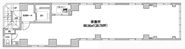 興和ビルディング3F 間取り図