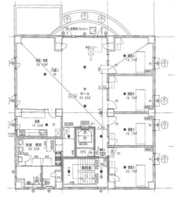 ウィンズビル2F 間取り図
