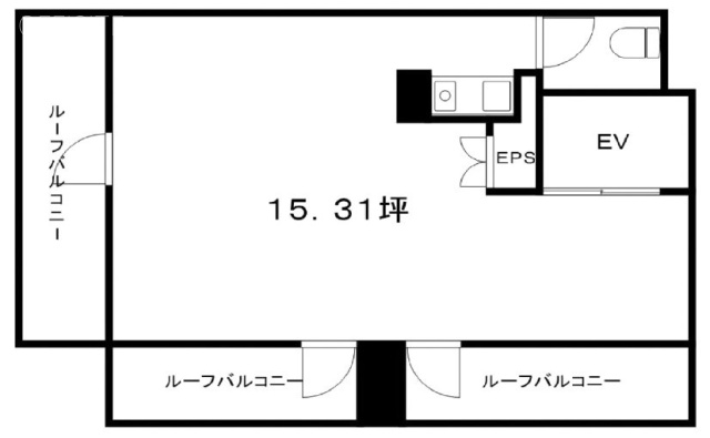 第2タチバナ銀座ビル8F 間取り図