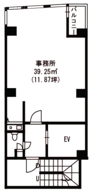 日本橋本町松本ビル9F 間取り図