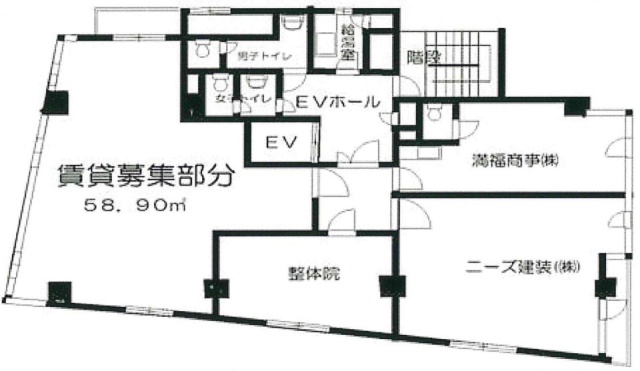 YMTビル305 間取り図