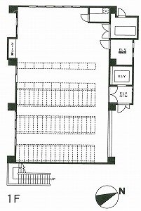 三和不動産本社ビル1F 間取り図
