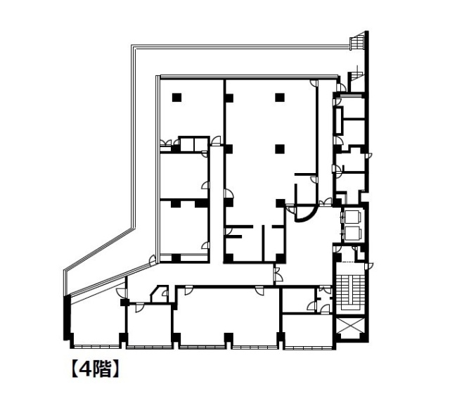 仮)南青山旧ニッカビルディング4F 間取り図