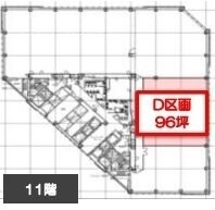 大手町ファーストスクエアイーストタワーD 間取り図