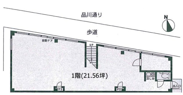 ライフプラザ調布ビル1F 間取り図