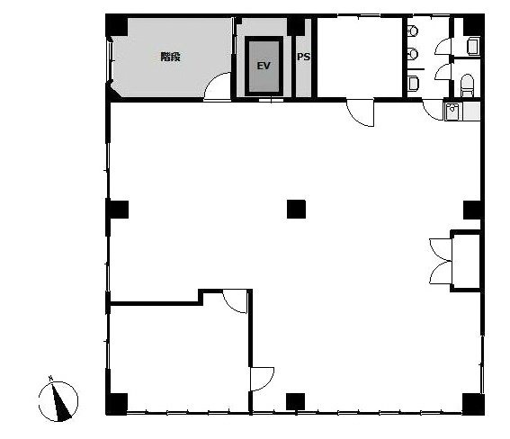 ケイティ商会ビル2F 間取り図