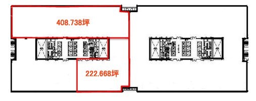 芝パークビルA館 間取り図