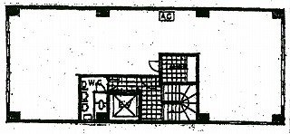 赤坂土橋ビル4F 間取り図