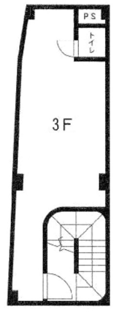 Tokyo19ビル3F 間取り図
