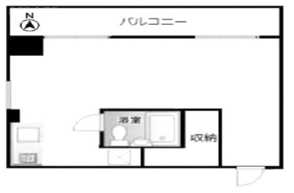 タクトTOビル8F 間取り図