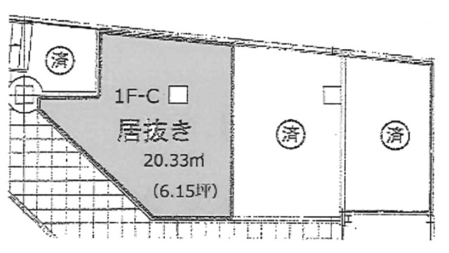 三経32ビルC 間取り図
