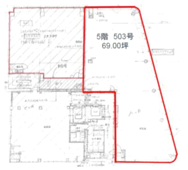 サンロータスビル503・504 間取り図