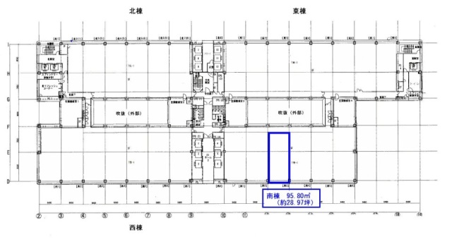 タイム24ビル南 間取り図