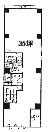 タスクジャパン第3ビル2F 間取り図