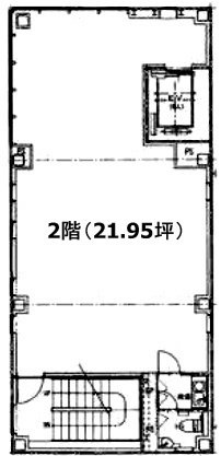 キスワイヤビル2F 間取り図