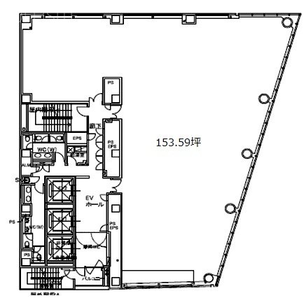 千代田小川町クロスタ12F 間取り図