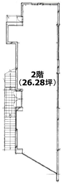 VORT神宮前Ⅱ C棟2F 間取り図