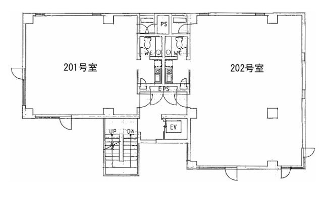 福神館202 間取り図