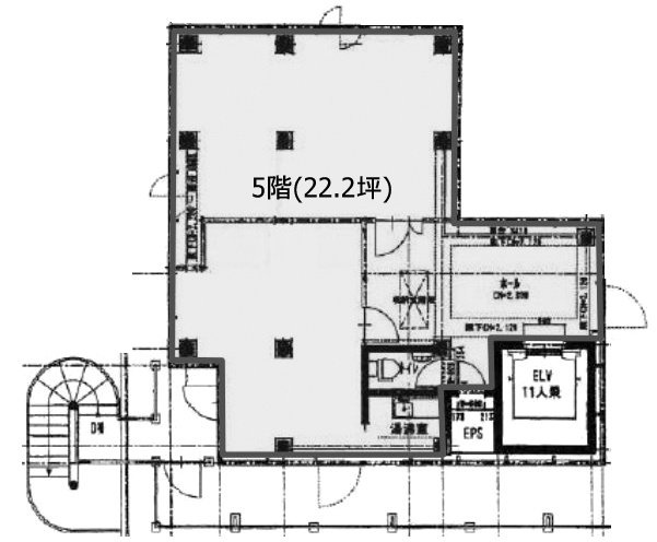 Arromicビル5F 間取り図