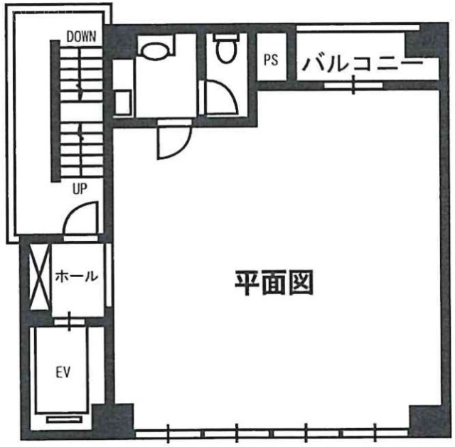 ECS第5ビル5F 間取り図