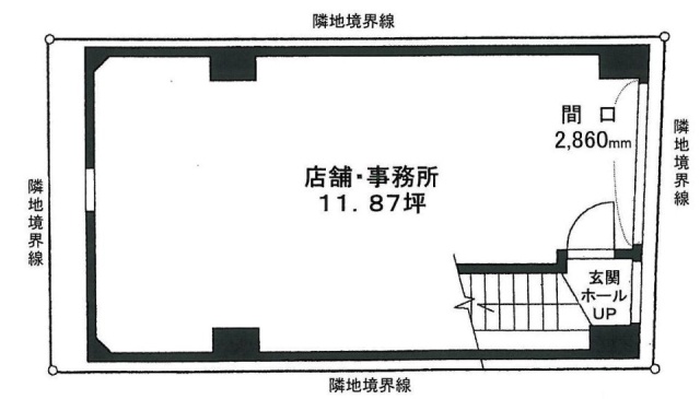 DKお江戸日本橋ビル1F 間取り図
