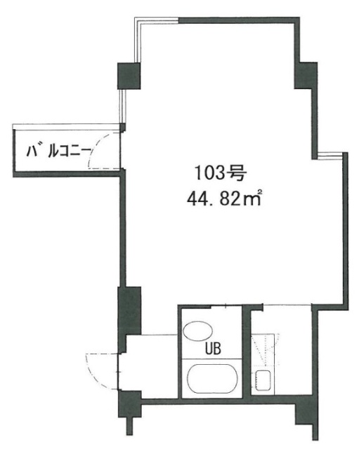 栄屋ハウス103 間取り図