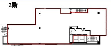 いちご赤坂Villageビル2F 間取り図