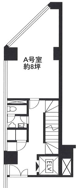 白井ビル5F 間取り図