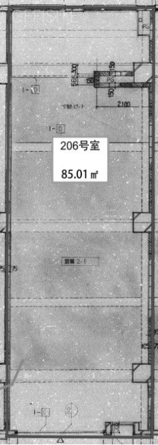 ライオンズプラザ石神井公園206 間取り図