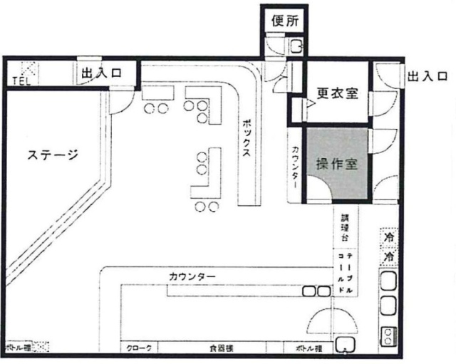 杉山ビル2F 間取り図