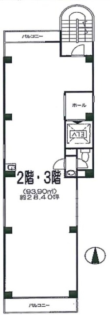 TRUST VALUE三田2F 間取り図