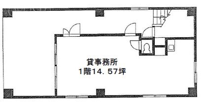 伊藤鎗(イトウソウ)ビル1F 間取り図