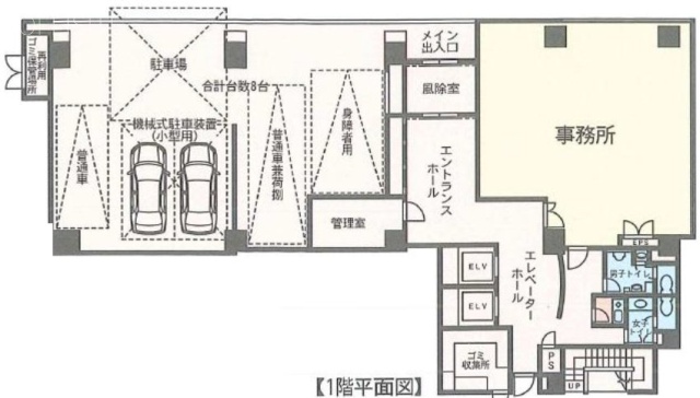 東日本橋一丁目ビル1F 間取り図