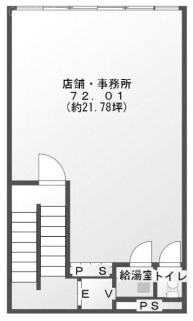 金町北口ビル3F 間取り図